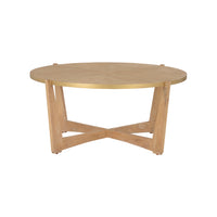 Chelsea House Ardoise Cocktail Table - Cerused Oak