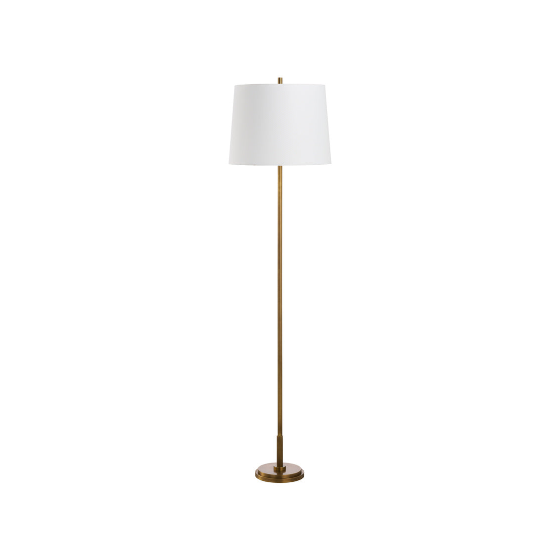 Chelsea House Underwood Floor Lamp - Aged Brass