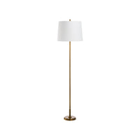 Chelsea House Underwood Floor Lamp - Aged Brass