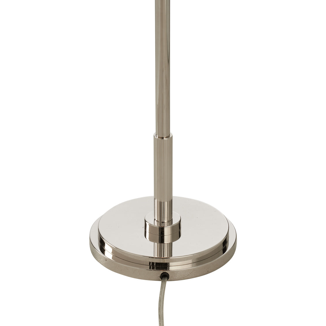 Chelsea House Underwood Floor Lamp - Polished Nickel