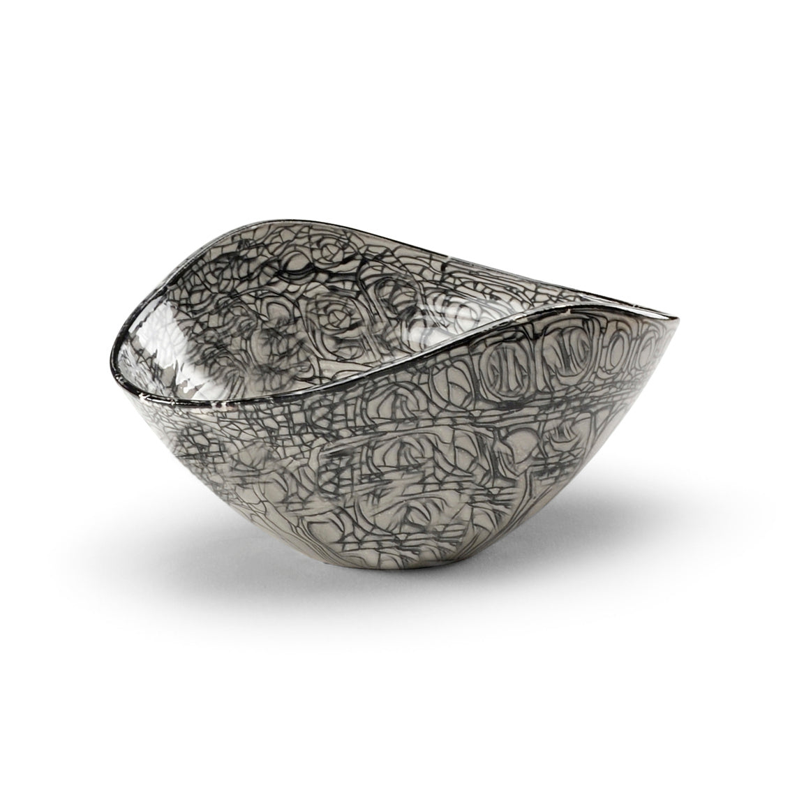Chelsea House Black Oval Centerpiece
