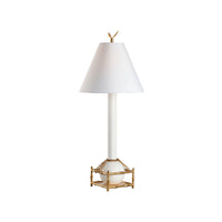 Chelsea House Tai Fu Table Lamp - White
