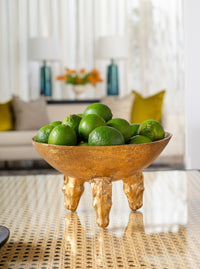 Villa & House Akai Bowl, Gold Leaf
