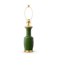 Villa & House Alia Lamp Without Shade, Dark Green