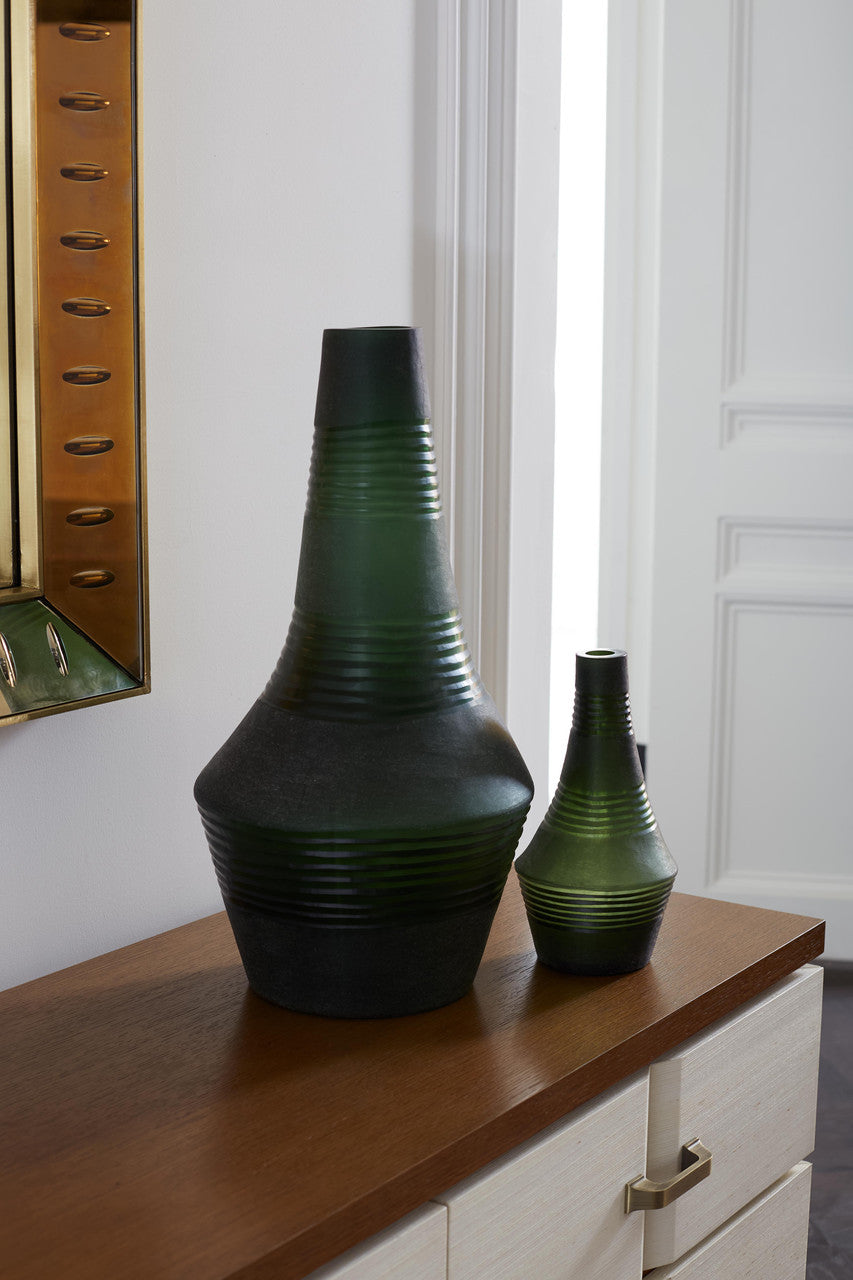 Villa & House Amahle Small Vase, Fern Green