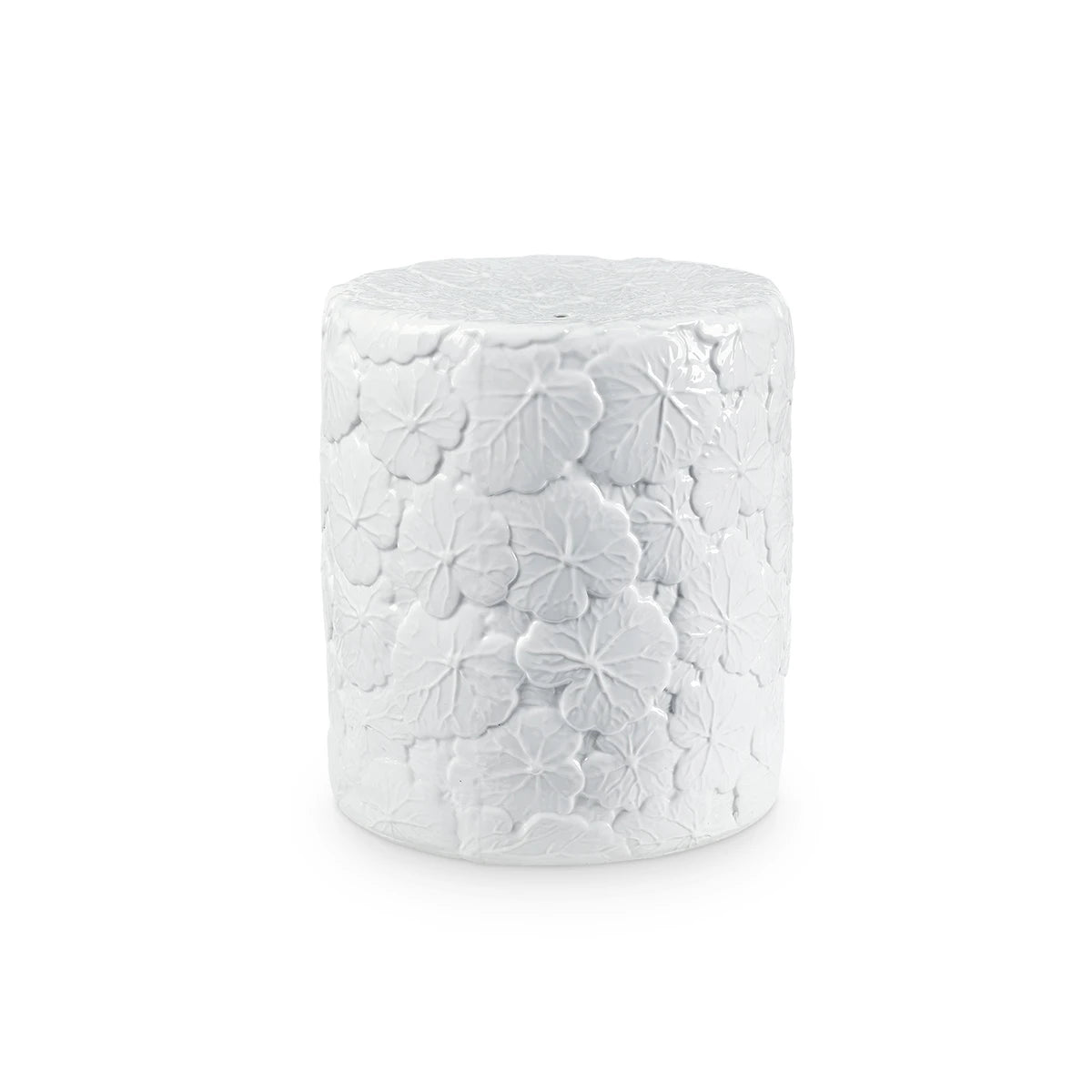 Villa & House Amara Stool/Side Table, Cool White
