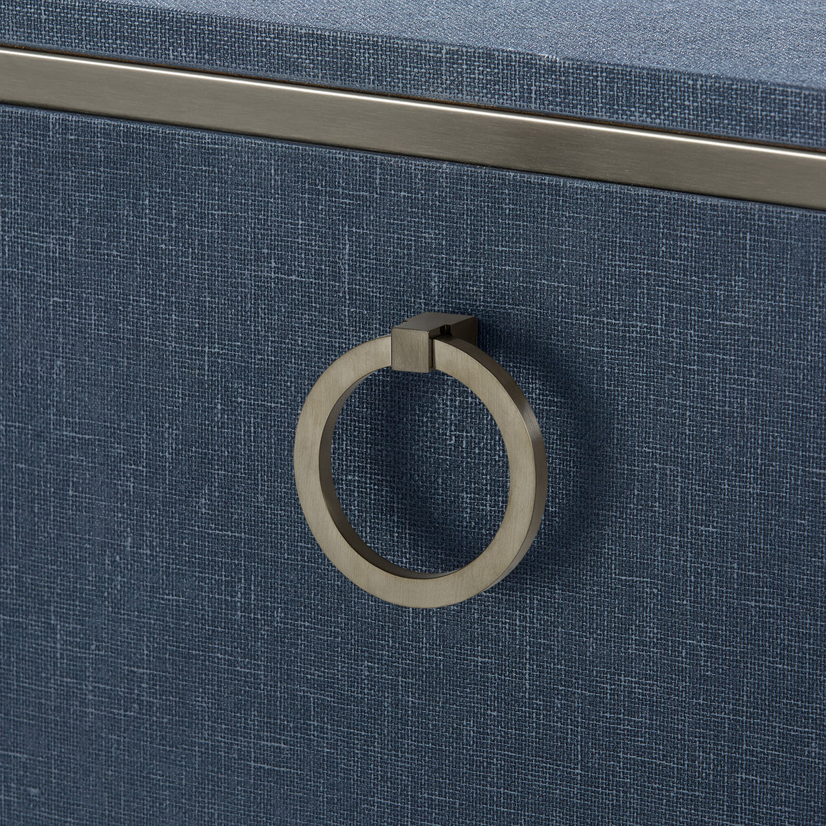 Villa & House Ansel Extra Large 6-Drawer, Blue Steel
