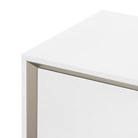 Villa & House Ansel Extra Large 6-Drawer, Chiffon White