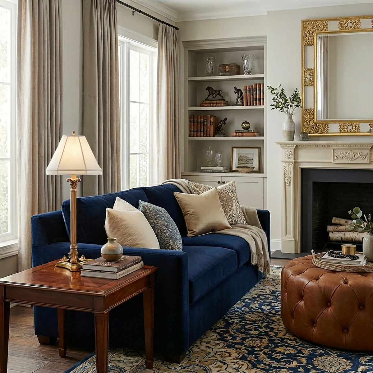 LEO brass lamp