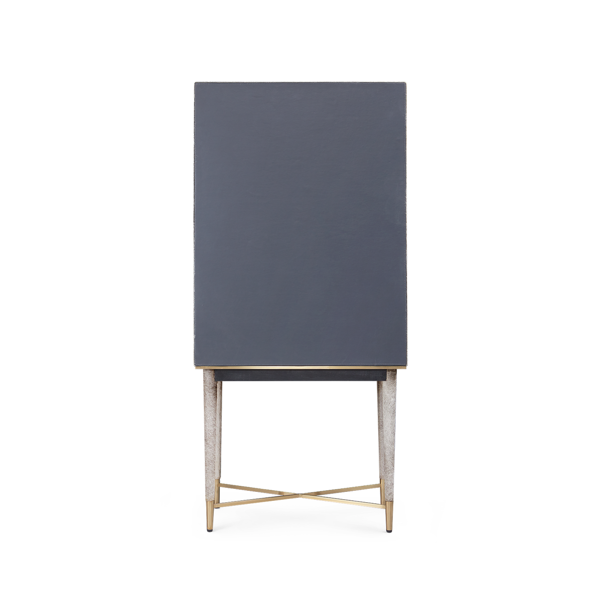 Villa & House Florian Tall Bar Cabinet, Gray