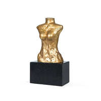 Villa & House Milo  Statue, Gold Leaf