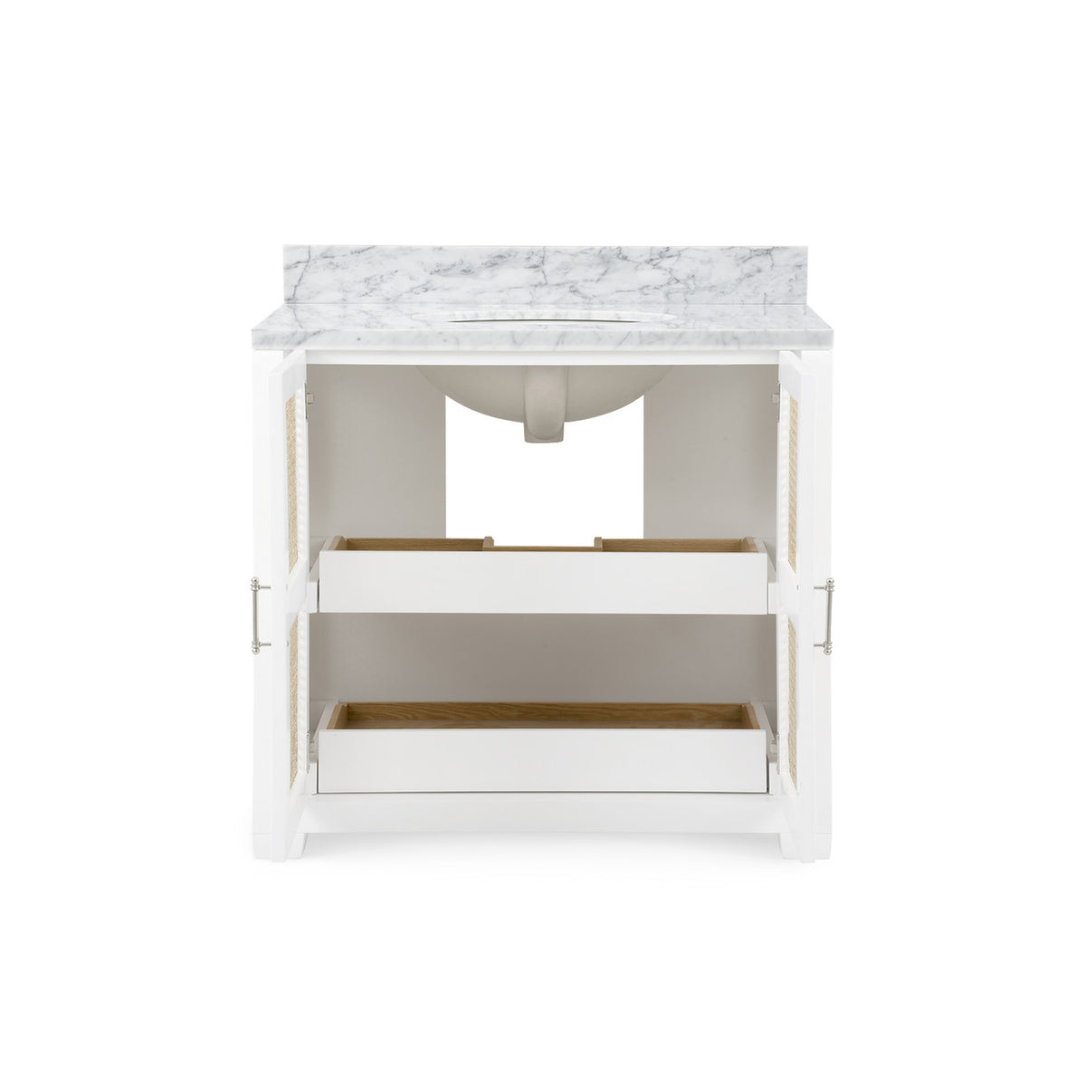 Villa & House Ariel 2-Door Cabinet - Base Only, Vanilla