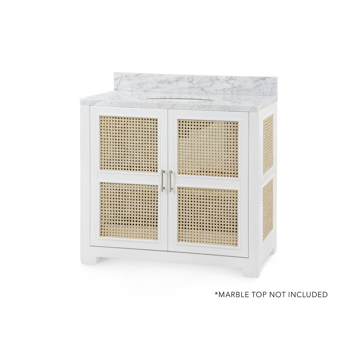 Villa & House Ariel 2-Door Cabinet - Base Only, Vanilla