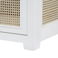 Villa & House Ariel 2-Door Cabinet with 36" Marble Vanity Top, Vanilla