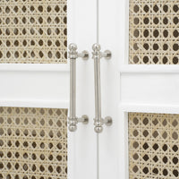 Villa & House Ariel 2-Door Cabinet with 36" Marble Vanity Top, Vanilla
