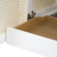 Villa & House Ariel 2-Door Cabinet with 36" Marble Vanity Top, Vanilla