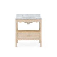 Villa & House Arianna 1-Drawer Cabinet - Base Only, Sand