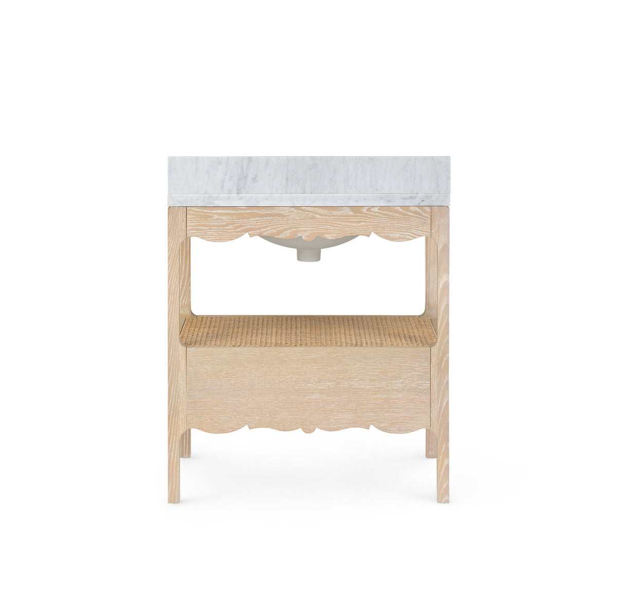 Villa & House Arianna 1-Drawer Cabinet - Base Only, Sand