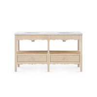 Villa & House Arianna 2-Drawer Cabinet - Base Only, Sand