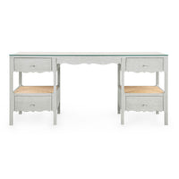 Villa & House Arianna Desk, Soft Gray
