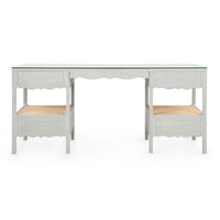 Villa & House Arianna Desk, Soft Gray