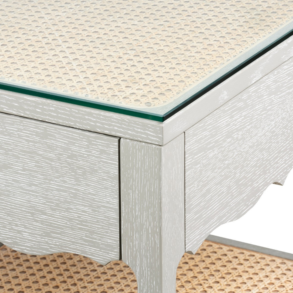 Villa & House Arianna Desk, Soft Gray
