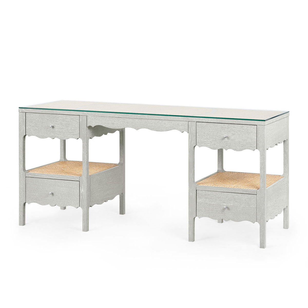 Villa & House Arianna Desk, Soft Gray