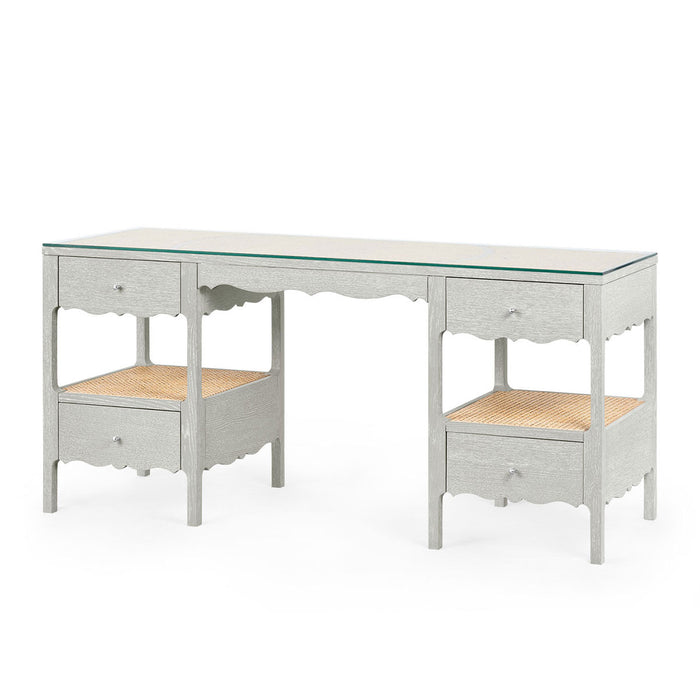 Villa & House Arianna Desk, Soft Gray