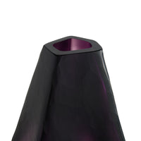 Villa & House Asscher Vase, Aubergine