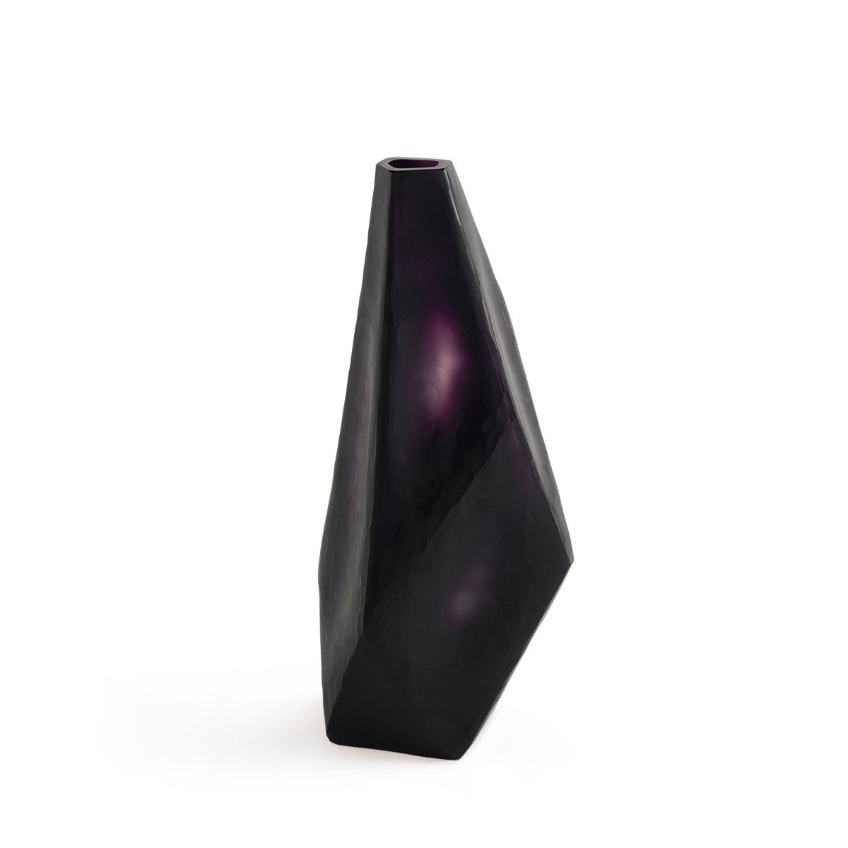 Villa & House Asscher Vase, Aubergine