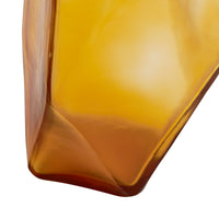 Villa & House Asscher Vase, Amber