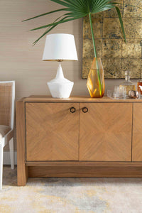 Villa & House Asscher Vase, Amber