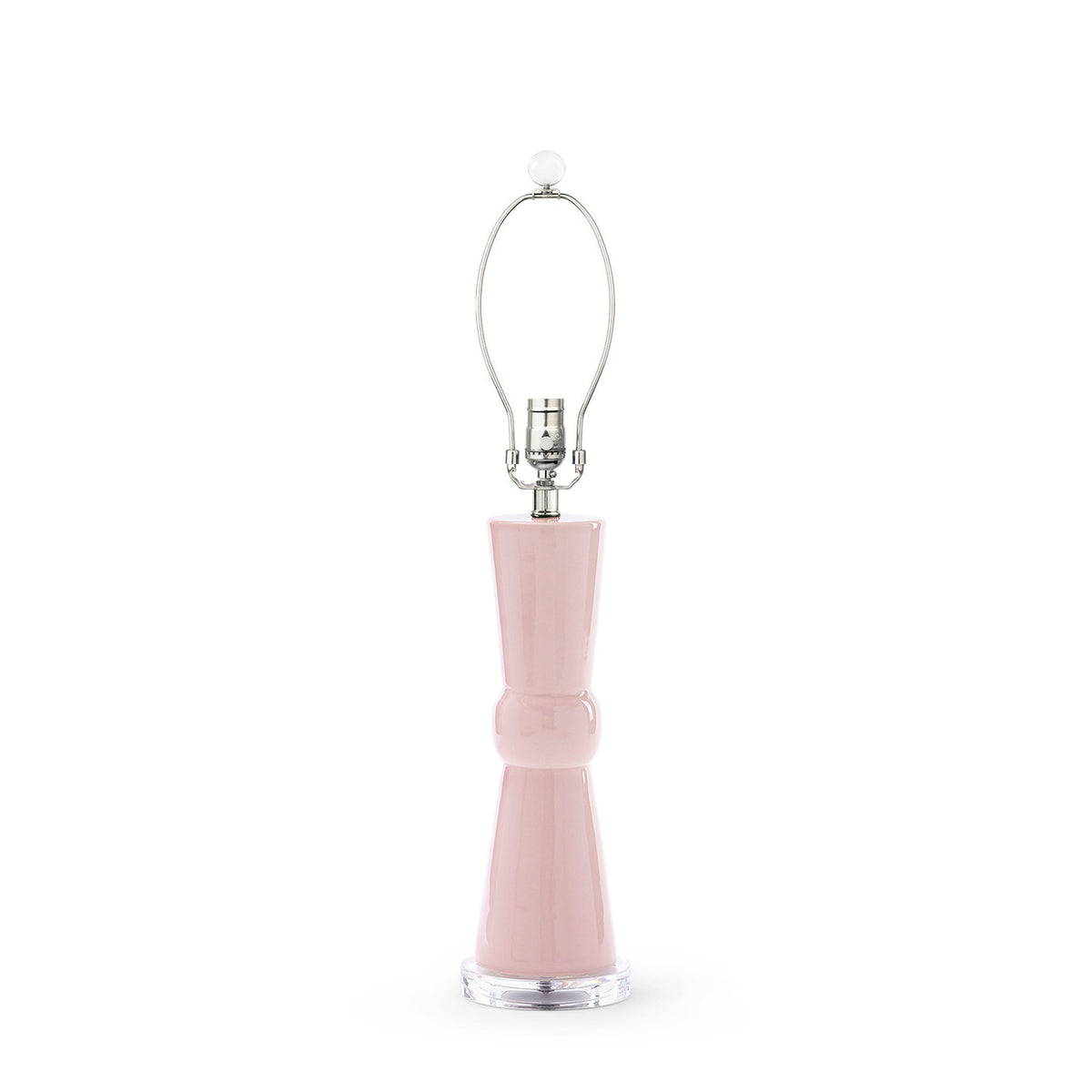Villa & House Clarissa Lamp Without Shade, Pink