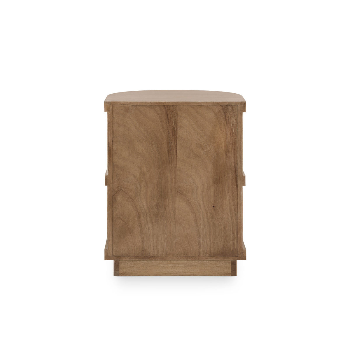 Villa & House Atlas 2-Drawer Side Table, Soft Glow Oak
