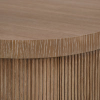 Villa & House Atlas 2-Drawer Side Table, Soft Glow Oak