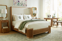 Villa & House Atlas Queen Bed, Soft Glow Oak