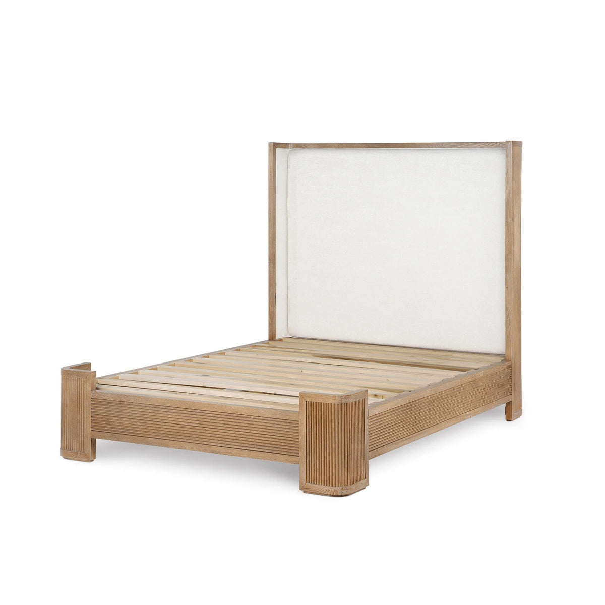 Villa & House Atlas Queen Bed, Soft Glow Oak