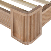 Villa & House Atlas Queen Bed, Soft Glow Oak