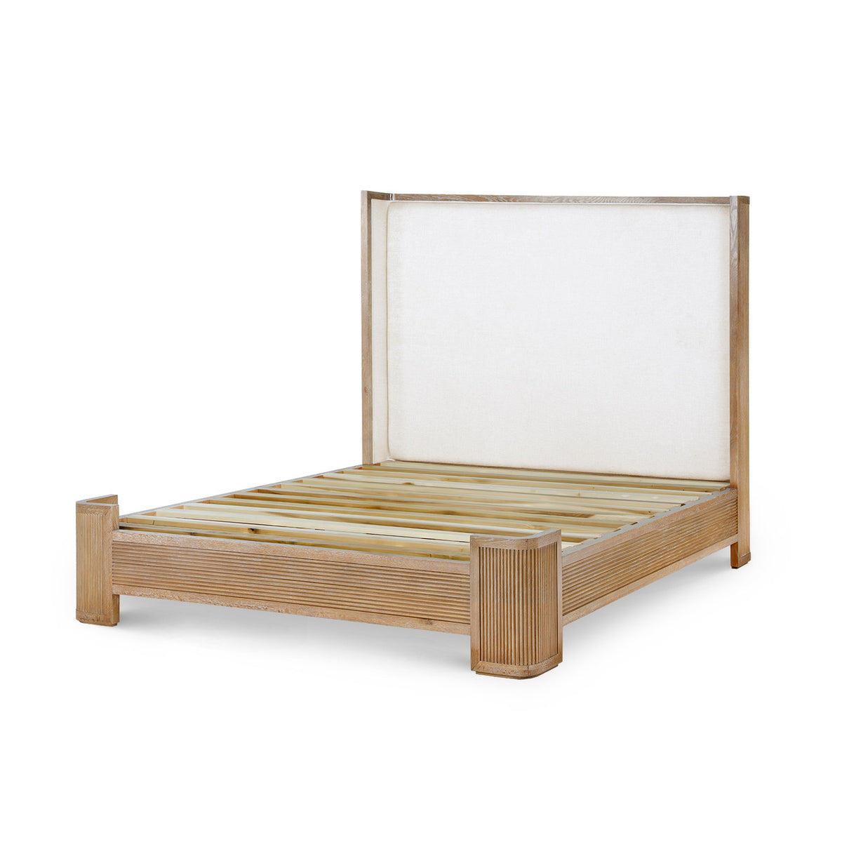 Villa & House Atlas King Bed, Soft Glow Oak