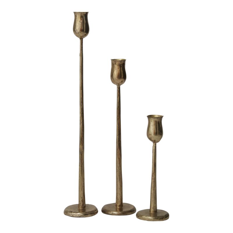 Design Shop Auric Candlestick 2.5"x 15.25"