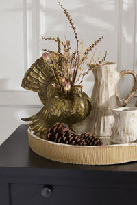 Design Shop Autumn Turkey Vase 9"x 8.25"x 8.5"