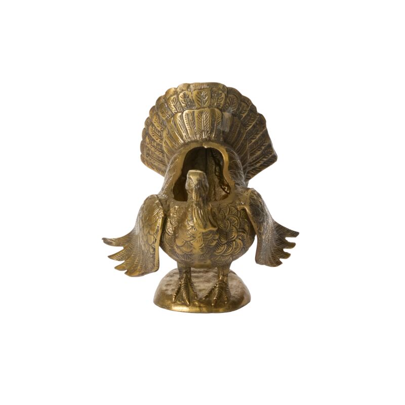 Design Shop Autumn Turkey Vase 9"x 8.25"x 8.5"