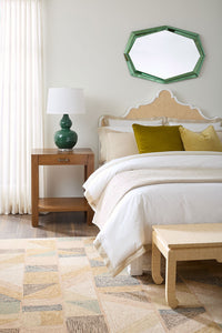 Villa & House Avery Mirror, Peridot Green