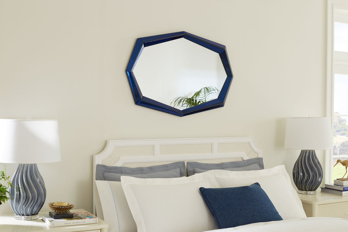 Villa & House Avery Mirror, Sapphire Blue