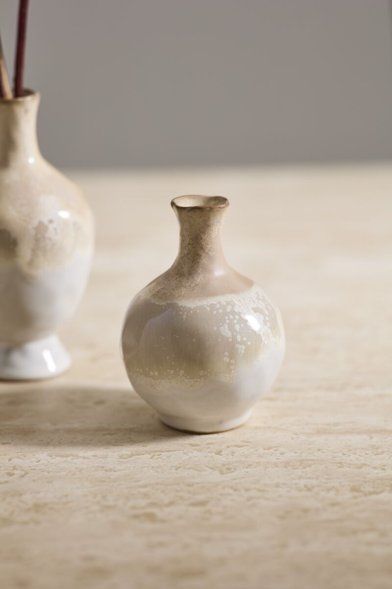 Design Shop Avena Budvase 3.25"x 6", Set of 2