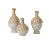 Design Shop Avena Budvase 3.25"x 6", Set of 2