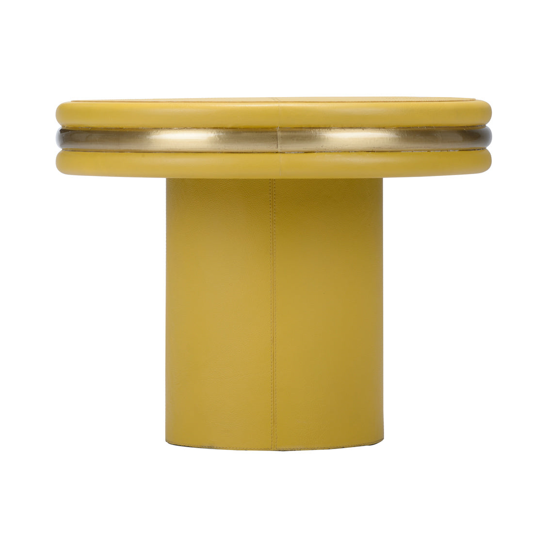 Chelsea House Edison Leather Coffee Table