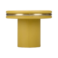 Chelsea House Edison Leather Coffee Table