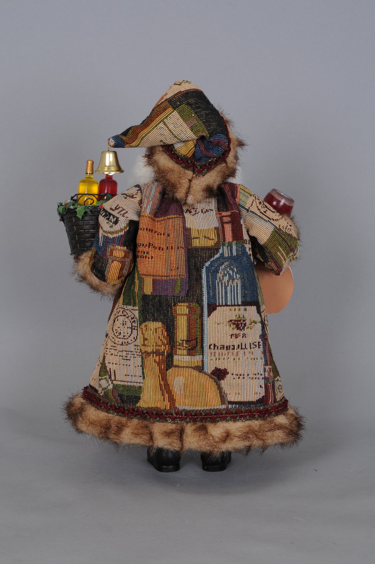 Karen Didion Basket of Cheer Santa