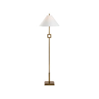 Chelsea House Overhill Floor Lamp - Aged Brass